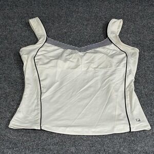 Fila Tennis Tank Top Womens Medium Athletic Performance Camisole Sleeveless